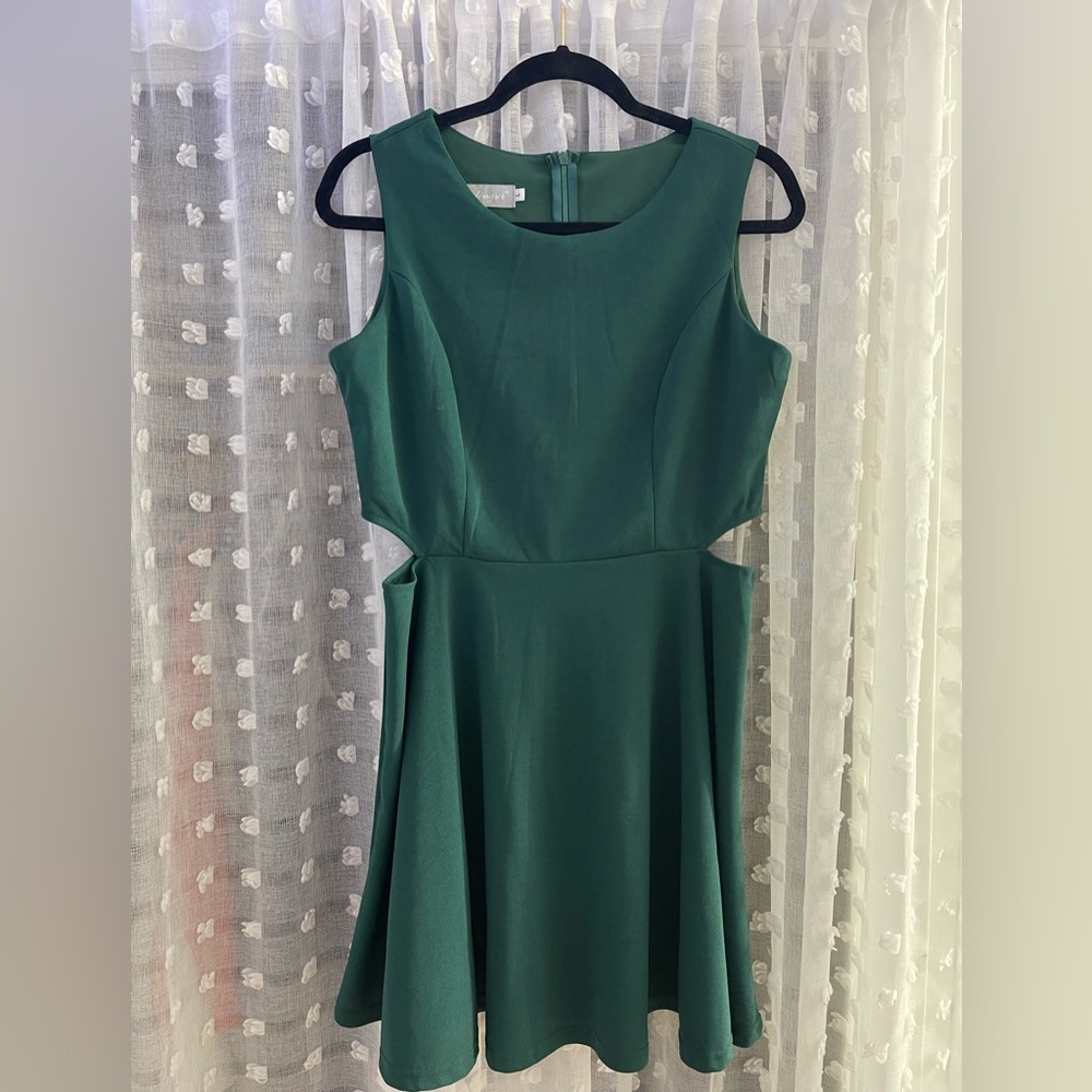 Green Short Dress